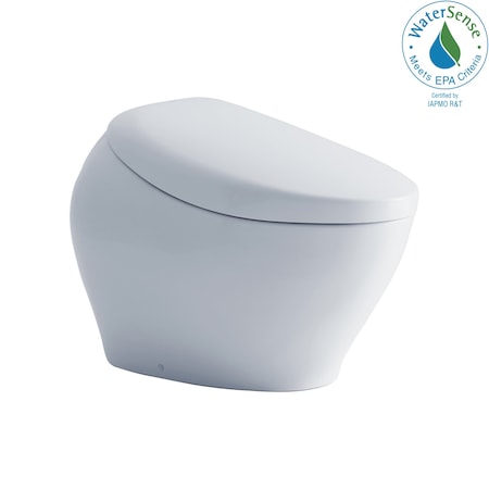 Toto Neorest NX1 0.8 / 1 GPF Dual Flush Elongated Toilet with Integrated Smart Bidet Seat MS902CUMFG#01